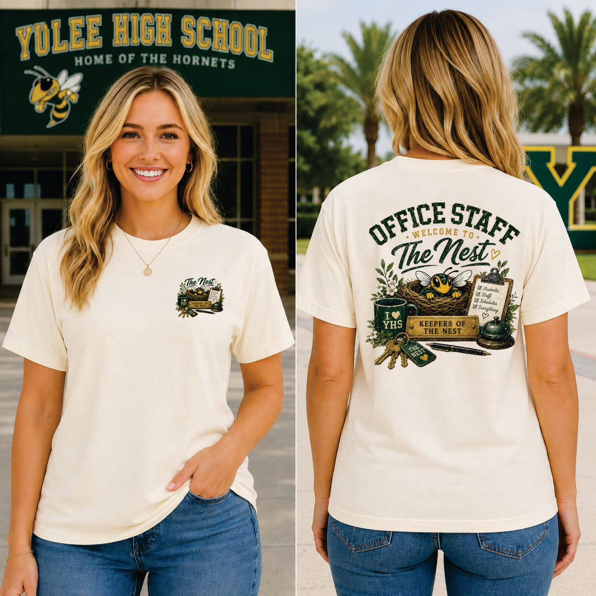 Office Staff the Nest Short Sleeve TShirt