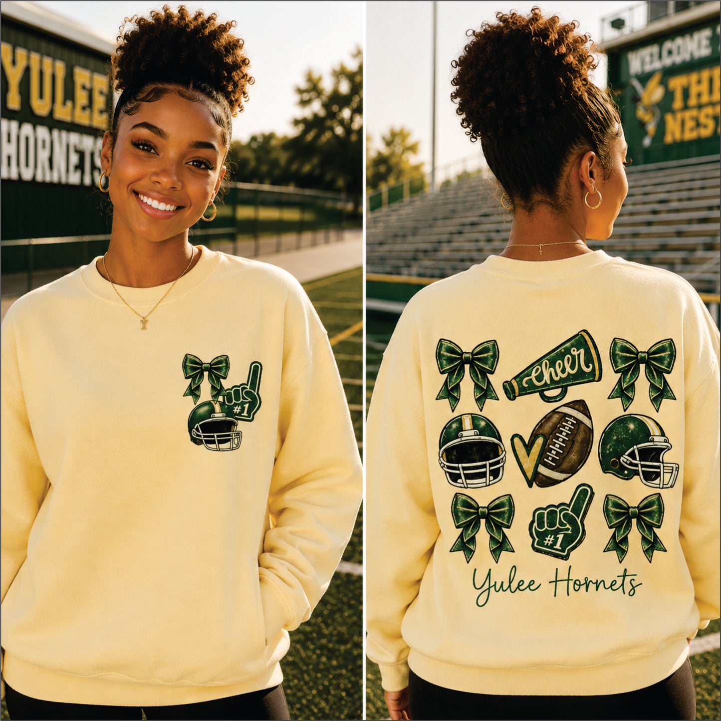Yulee Hornets Coquette Short Sleeve TShirt
