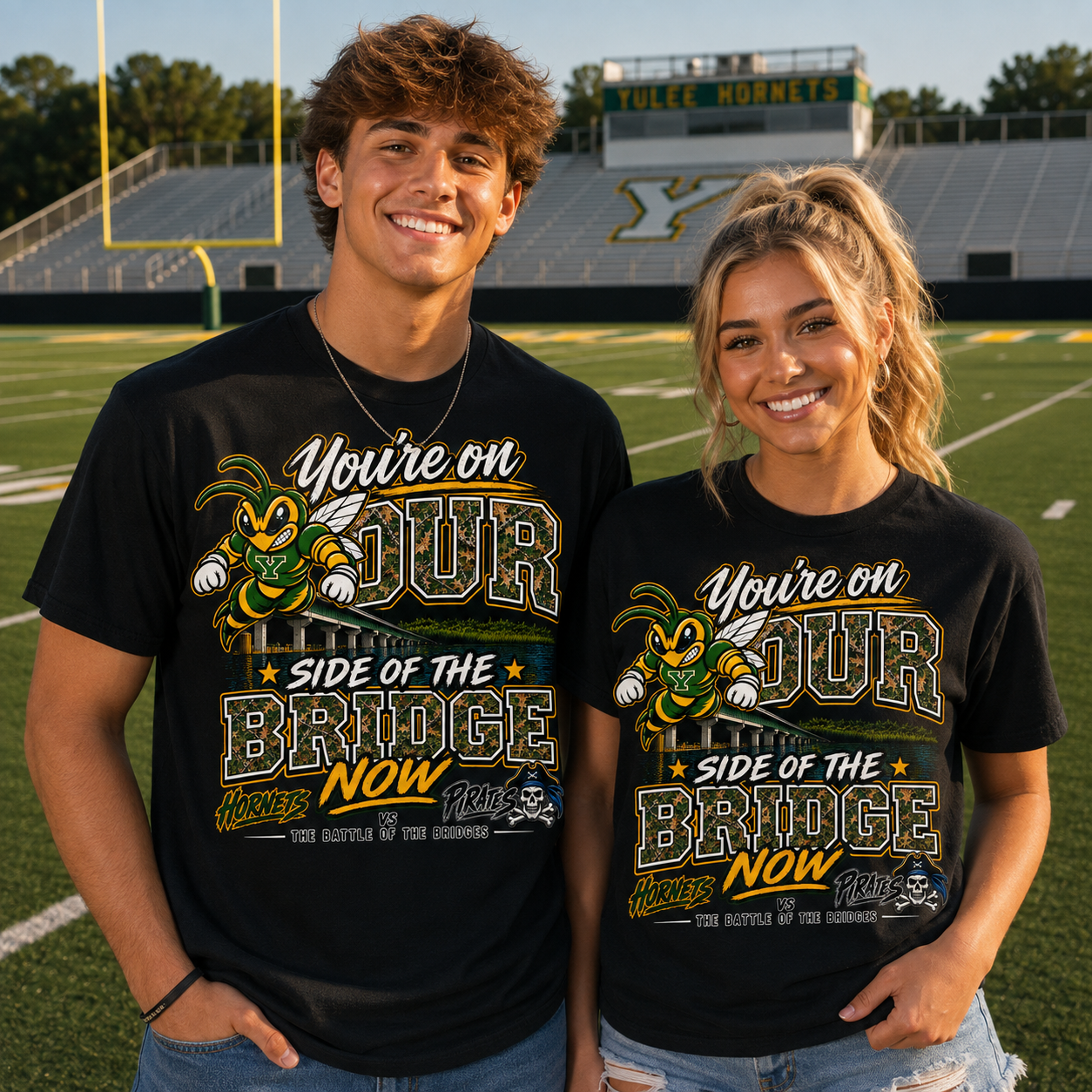 You're on Our Side of The Bridge Short Sleeve TShirt