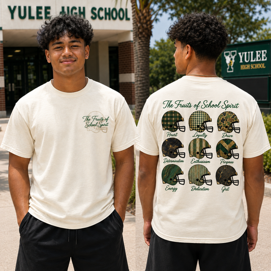 Male Fruits of School Spirit Short Sleeve TShirt
