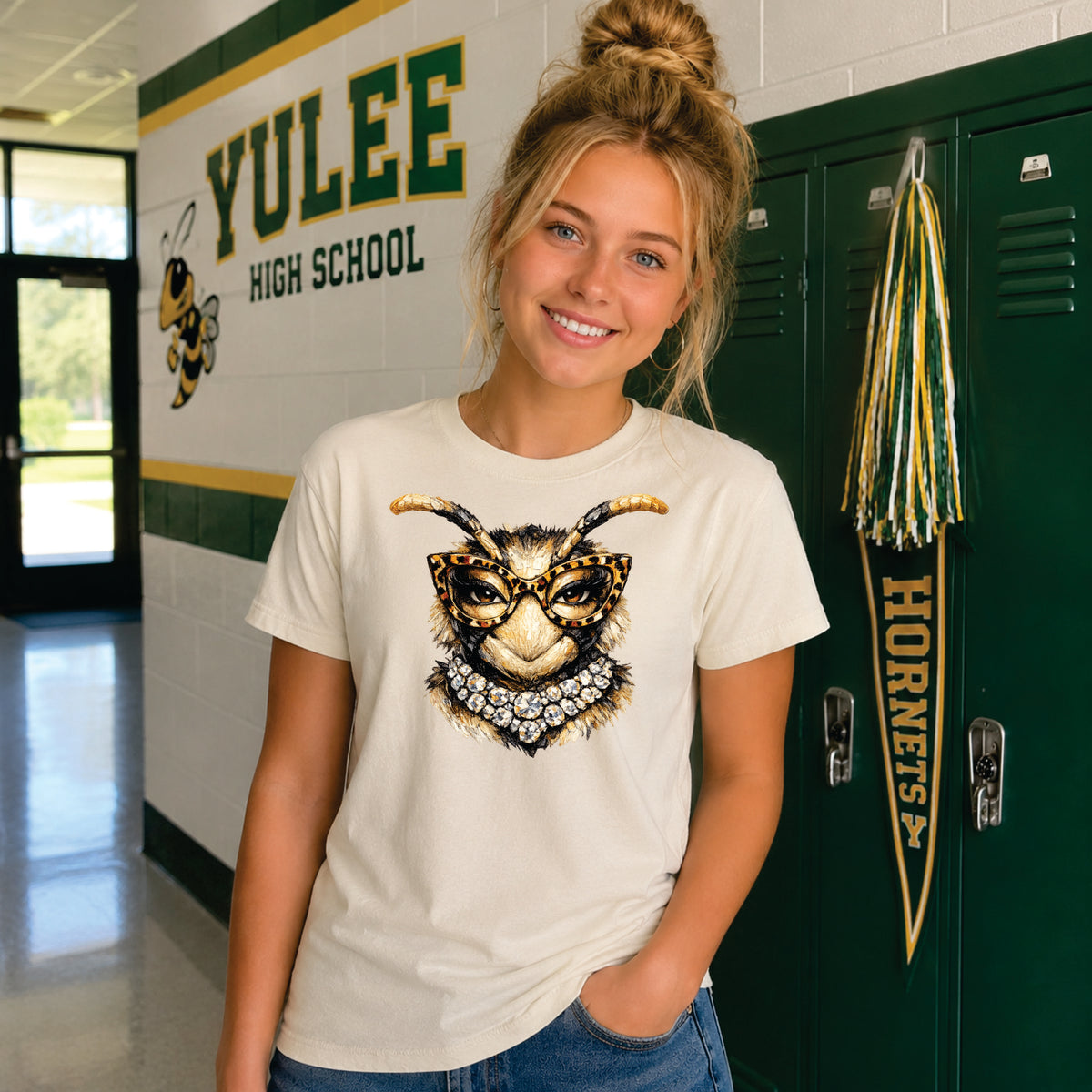 Glam Hornets Short Sleeve TShirt