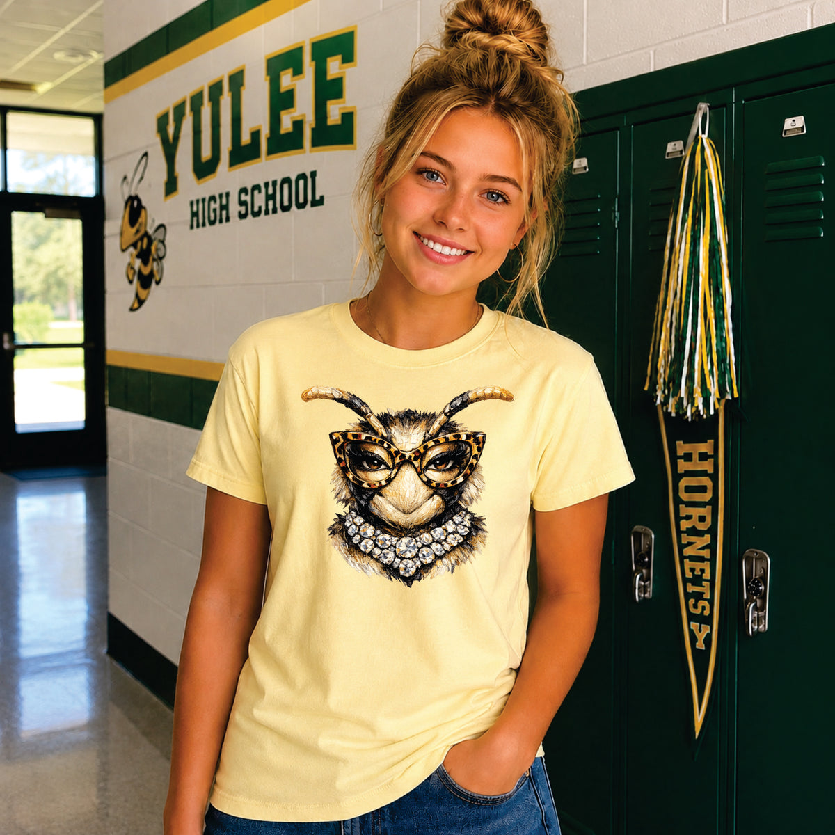 Glam Hornets Short Sleeve TShirt
