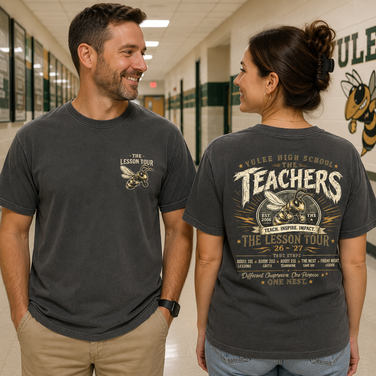 Yulee Teacher's Tour Short Sleeve TShirt