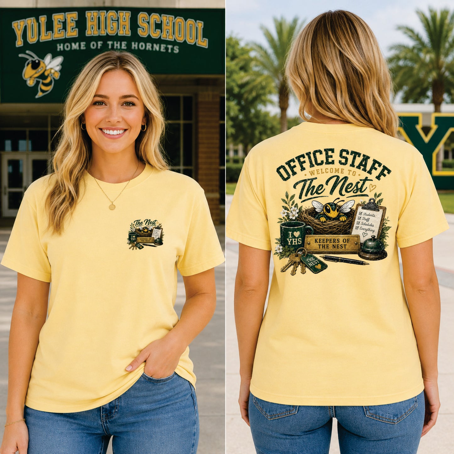 Office Staff the Nest Short Sleeve TShirt