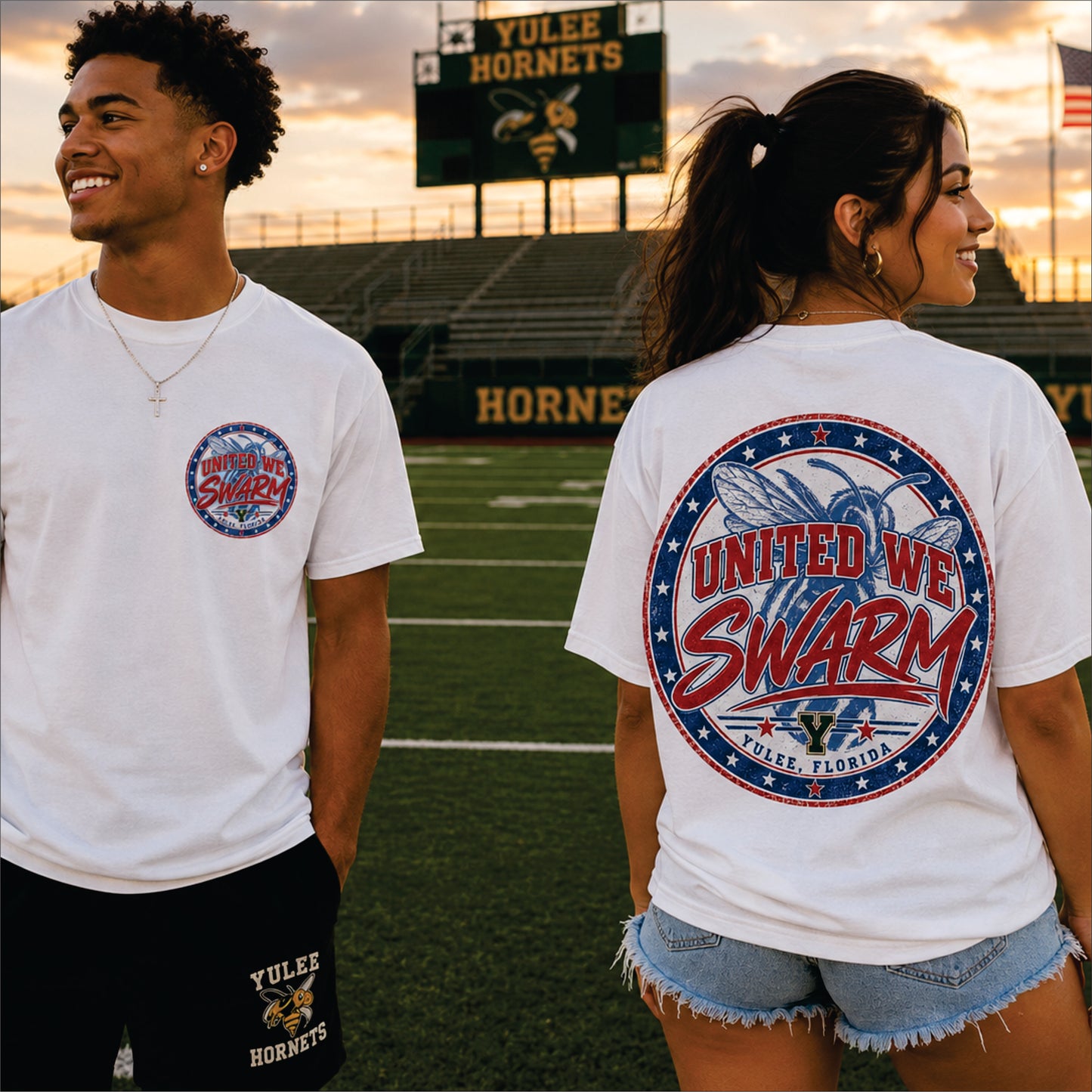 United We Swarm Short Sleeve TShirt