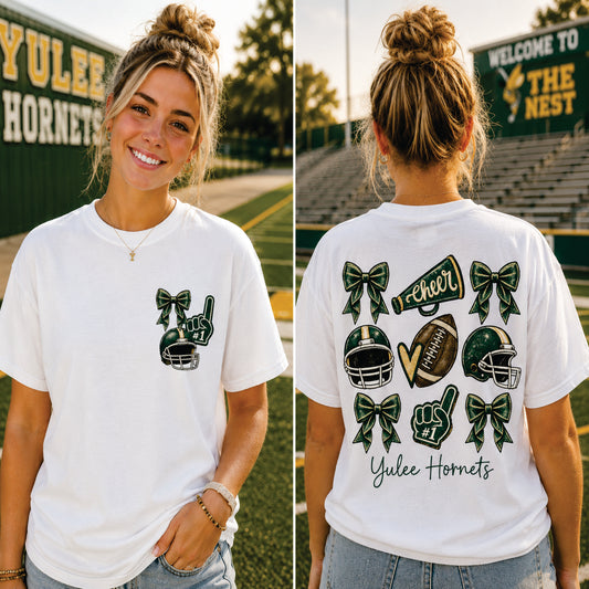 Yulee Hornets Coquette Short Sleeve TShirt