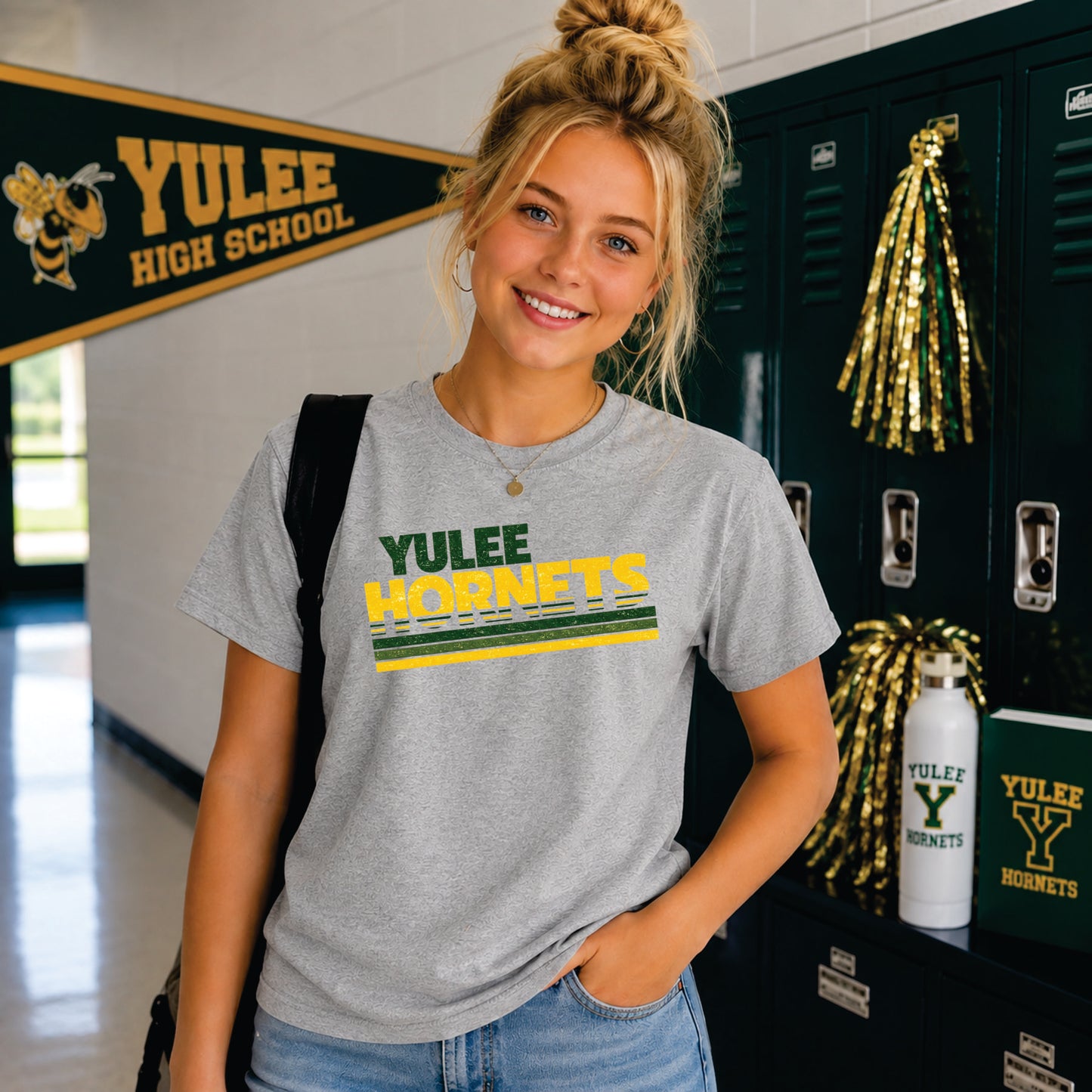 Yulee Hornets Retro Short Sleeve TShirt